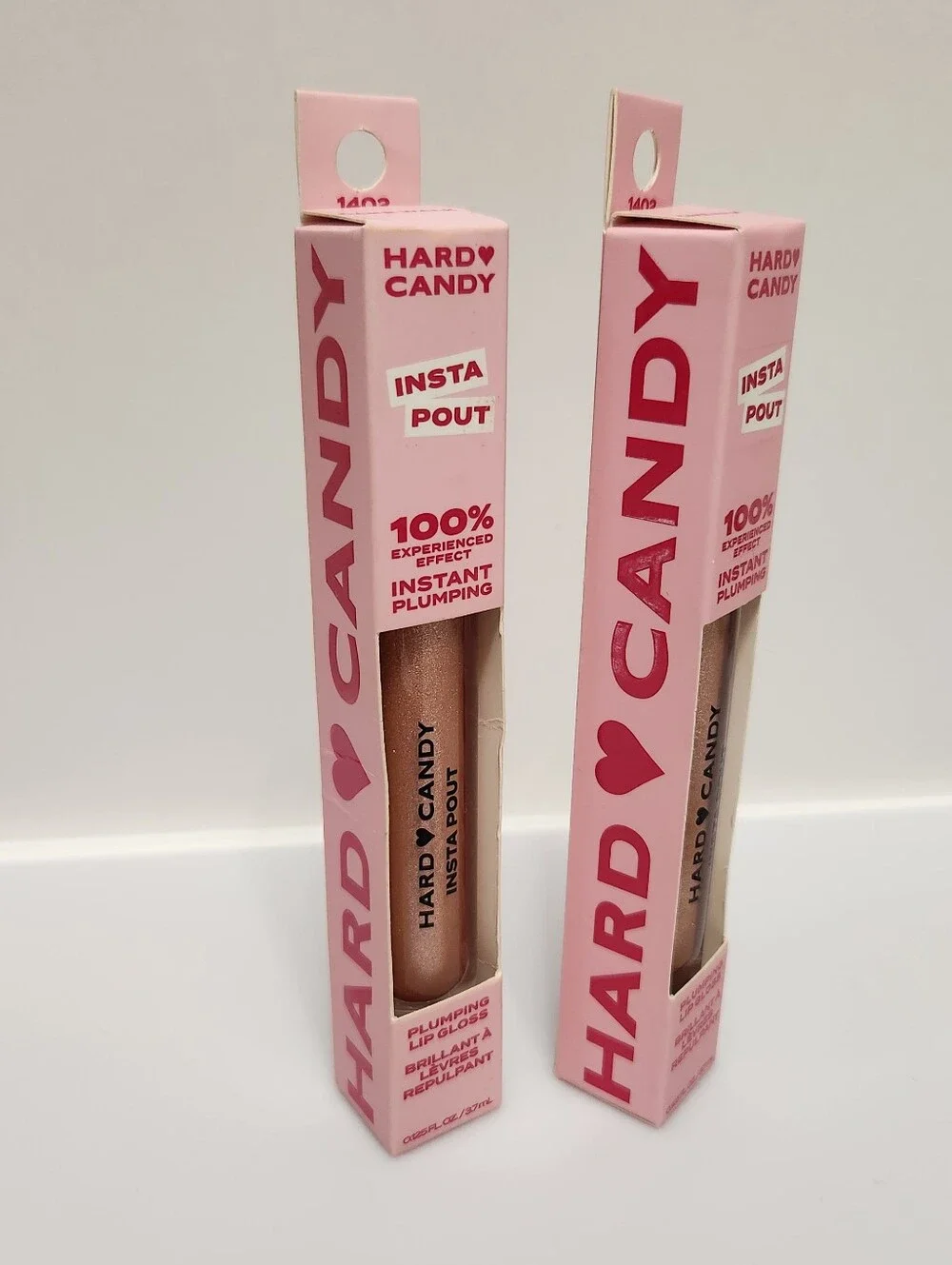 2-pack #1402 Cake Walk Hard Candy Insta Pout Plumping Lip Gloss